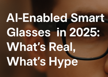 AI‑Enabled Smart Glasses in 2025: What’s Real, What’s Hype